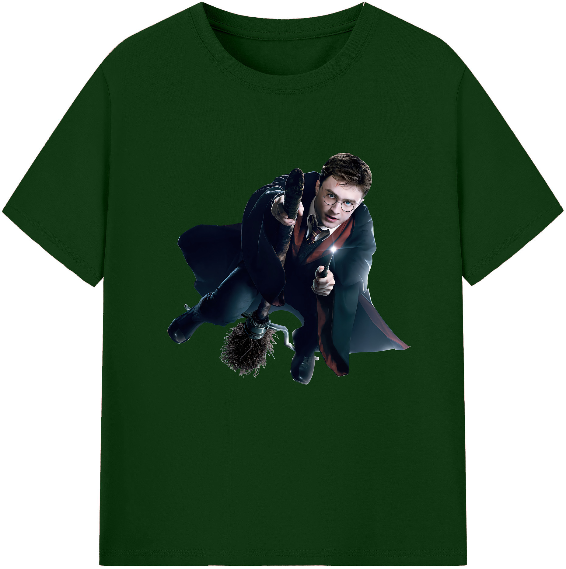 （画像用） Harry Potter ハリー・ポッターシリーズ 綿100％半袖Tシャツ（フロントプリント）